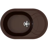 Кухонная мойка Ulgran шоколад U-610-345