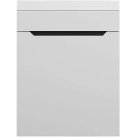 Тумба под раковину Uperwood Tanos TTanos40WG 40,5 см R, подвесная, белый матовый/графит матовый