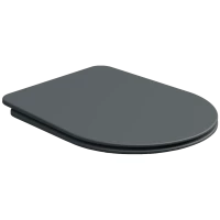 Сиденье для унитаза GSG Hit HICOPRSLTICR028 с микролифтом, антрацит матовый