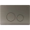 Кнопка смыва Ctesi Round BK0202127 для инсталляции, графит - 1