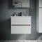 Комплект мебели белый глянец 61 см Sancos Urban UR60W + CN7001 + Z600 - 2