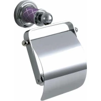 Держатель туалетной бумаги Boheme Murano 10901-V-CR хром/фиолетовый