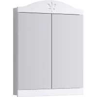 Зеркальный шкаф 65x83,5 см белый глянец Aqwella Franchesca FR0406