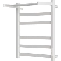 Полотенцесушитель электрический APEXTERMO Terra TR01165WM 600x530, диммер правый, белый матовый