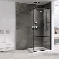 Неподвижная перегородка 120 см Abber Immer Offen AG62120B прозрачное