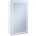 Изображение товара зеркальный шкаф 50x80 см белый матовый r iddis zodiac zod5000i99