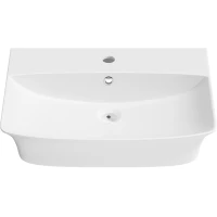 Раковина-чаша Lavinia Boho Bathroom Sink 33311081 55x42 см, накладная, подвесная, белый