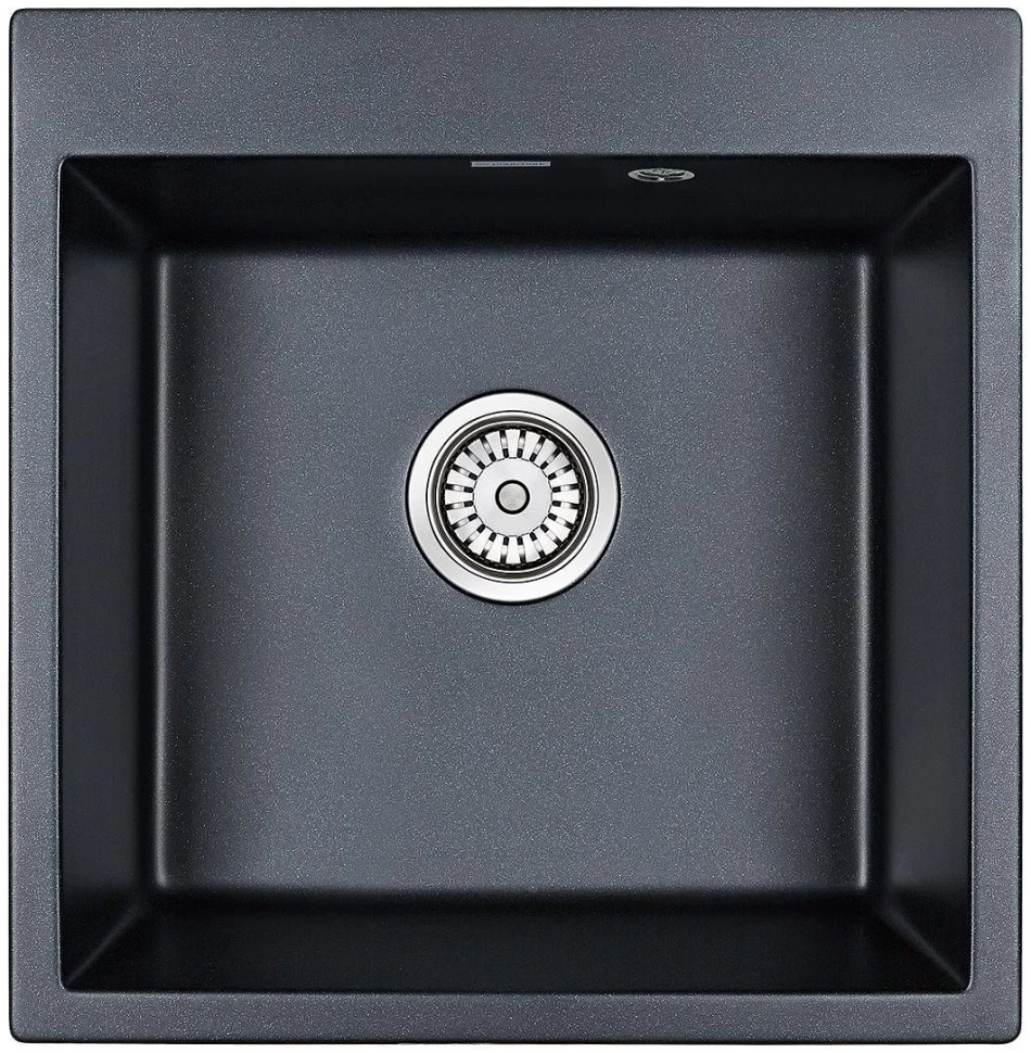 Кухонная мойка Paulmark Kante черный металлик PM105152-BLM
