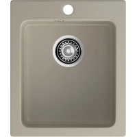 Кухонная мойка GranFest Practik 505 42,7x50,5 см, топаз