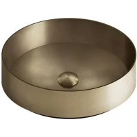 Раковина Gessi Gessi316 54601#726 40,1x40,1 см, светлая бронза матовая