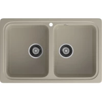 Кухонная мойка GranFest Standart 780K 78,6x50 см, топаз