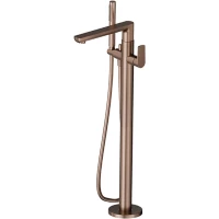 Смеситель напольный для ванны Newform Haka 72084E.59.067 медь матовая