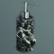 Дозатор жидкого мыла настольный серебро Art&Max Romantic AM-0081A-T - 2
