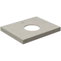 Столешница 60 см бежевый матовый для накладных раковин Kerama Marazzi Canaletto Про Чементо CN60.DD506920R