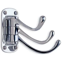 Крючок Haiba HB208-3 тройной, поворотный, для ванны, хром