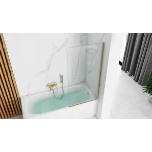 Изображение товара шторка для ванны 70 см rea elegant rea-w5600 прозрачное