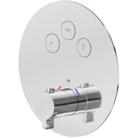 Термостат для ванны Newform XT 70404E.21.018 встраиваемый, хром