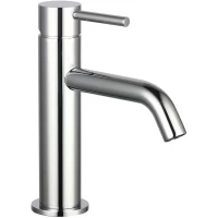 Смеситель для раковины AQUAme Siena AQM6210CR без донного клапана, хром