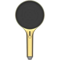 Душевая лейка Kaiser SH-105 135 мм, 4 режима, золотой матовый