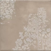 Декор Адриатика 3 бежевый глянцевый 20x20