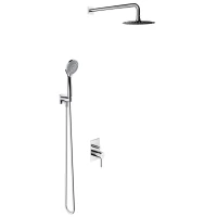 Душевой комплект 200 мм Omnires Y SYSY23/KCR