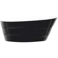 Акриловая ванна Lagard Auguste Black Agate lgd-agst-ba 170x75 см, отдельностоящая, черный
