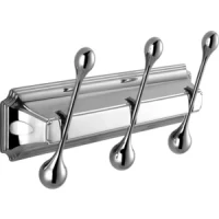 Планка с крючками Elghansa Hermitage HRM-930 для ванны, хром