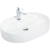 Раковина-чаша Gural Vit Nova NO19MUL01 60x43 см, накладная, белый