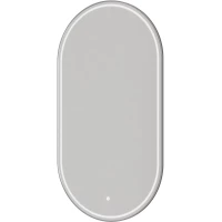 Зеркало Armadi Art 568-CR 60x110 см, с LED-подсветкой, сенсорным выключателем, диммером, антизапотеванием, хром