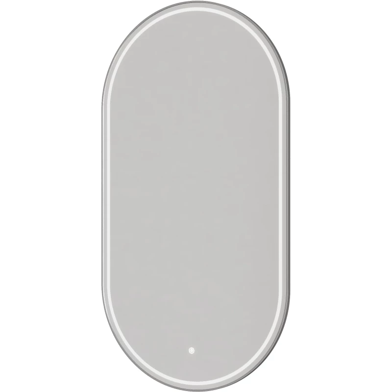 Зеркало Armadi Art 568-CR 60x110 см, с LED-подсветкой, сенсорным выключателем, диммером, антизапотеванием, хром