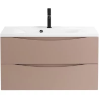 Тумба Capucino Lucido 89,6 см BelBagno Marino MARINO-900-2C-SO-CL-P