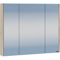 Зеркальный шкаф Санта Сатурн 700377 83,6x65 см L, дуб австрийский