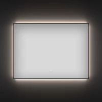 Зеркало 100x80 см черный матовый Wellsee 7 Rays’ Spectrum 172201070