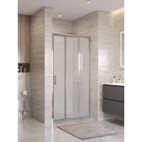 Душевая дверь BelBagno Uno UNO-195-BF-3-90-P-Cr 90 см, профиль хром, стекло текстурное