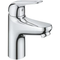Смеситель для раковины Grohe Euroeco 24258001 CoolStart, с донным клапаном, хром