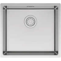Кухонная мойка Paulmark Lassan LA49-BS 49x44 см, нержавеющая сталь