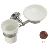 Стакан с мыльницей Migliore Mirella ML.MRL-M066.RA