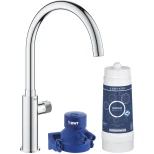 Изображение товара вентиль с функцией очистки водопроводной воды grohe blue pure mono 119710