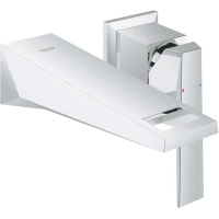 Смеситель для раковины Grohe Allure Brilliant 19781000 встраиваемый, без донного клапана, хром