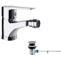 Смеситель для биде с донным клапаном Ramon Soler Titanium 1803VA1169