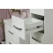 Комплект мебели белый глянец 60,5 см Sanflor Анкона C0000002004 + 4640021060773 + C0000002056 - 3