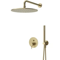 Душевой комплект 300 мм Cezares Leaf LEAF-DSIP-30-L-SR