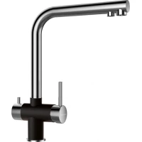 Смеситель для кухни с подключением к фильтру Schock Vitus нержавеющая сталь/пуро 710599