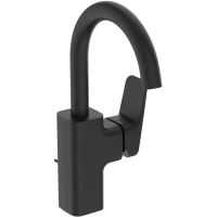 Смеситель для раковины Ideal Standard Ceraplan BD235XG с донным клапаном, черный матовый