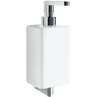 Дозатор для жидкого мыла Stil Haus Liz LV30(08) настенный, хром/белый