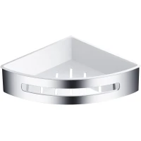 Полка для ванной Schein 9326CH 20,7x20,7 см, угловая, хром