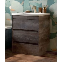 Тумба под раковину Art&Max Family FAMILY-580-3C-PIA-PE 57,6 см, напольная, бетон экзотик