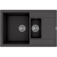 Кухонная мойка Florentina Липси 780К 20.250.D0780.302 78x51 см, антрацит
