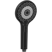 Душевая лейка Kludi Dive X 3S 6983039-00 117 мм, 3 режима, черный матовый