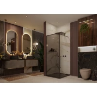 Неподвижная перегородка 89,5x200 см Ambassador Walk-in 15032219 тонированное